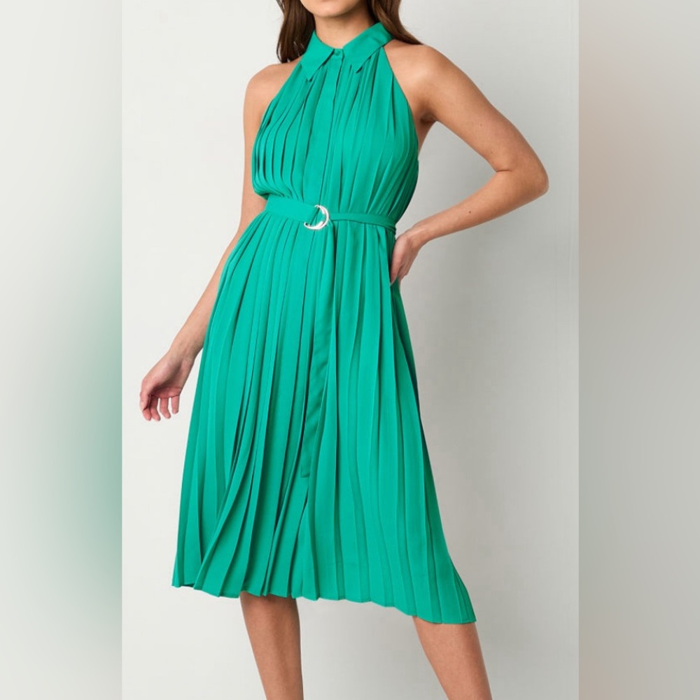 Worthington Sleeveless Midi Shift Dress